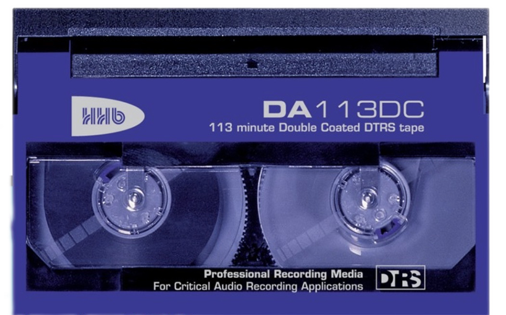 transfert de cassette audio DTRS sur disque dur